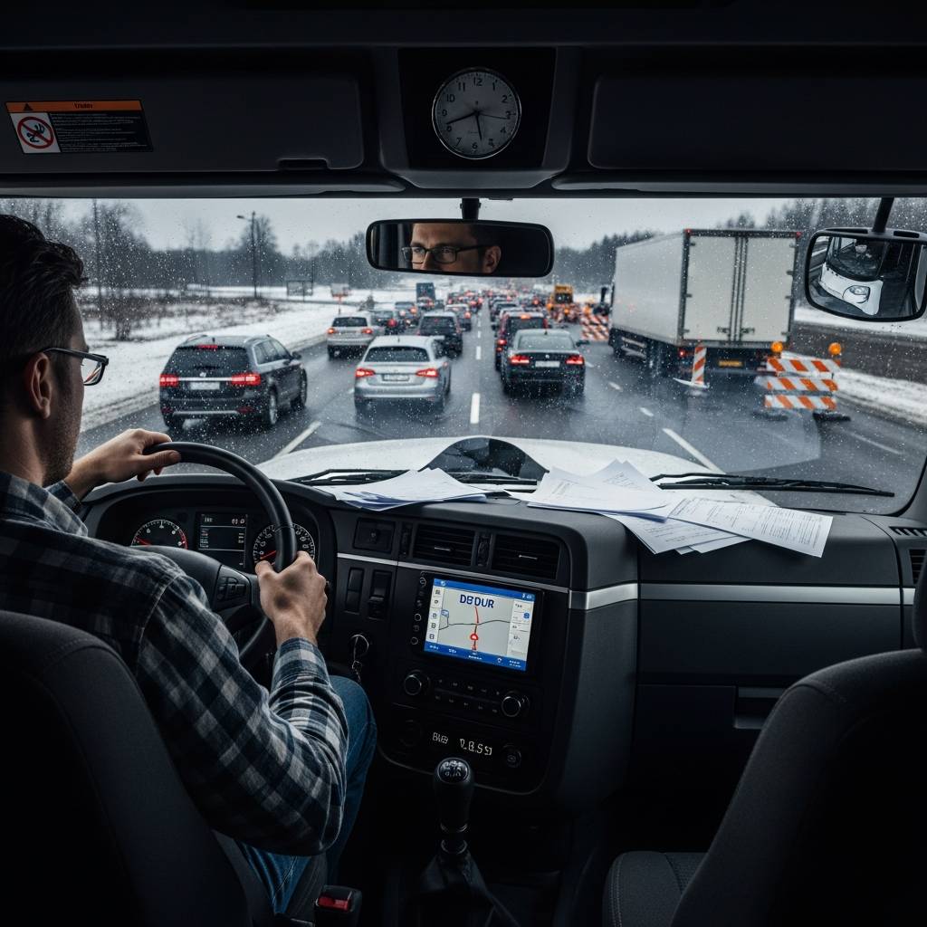 トラック運転手が暴露！日常的に起きている運送トラブルの実態｜株式会社トラバース
