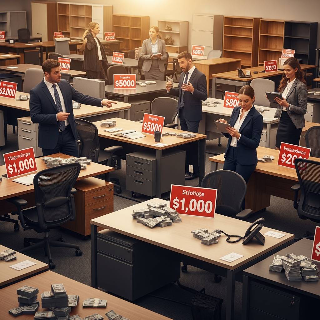 驚きの査定額！不要什器を競合買取に出して得られた意外な結果とそのテクニック｜株式会社トラバース