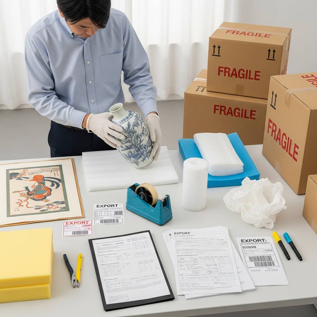 海外コレクターへの美術品配送に必要な梱包と輸出手続きガイド｜株式会社トラバース