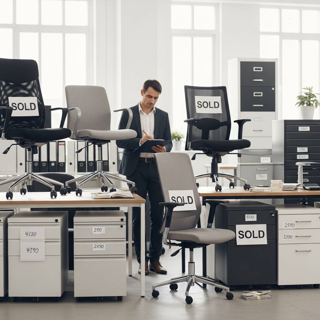 オフィス縮小時の不要什器、専門家が教える高値で売るための極意｜株式会社トラバース