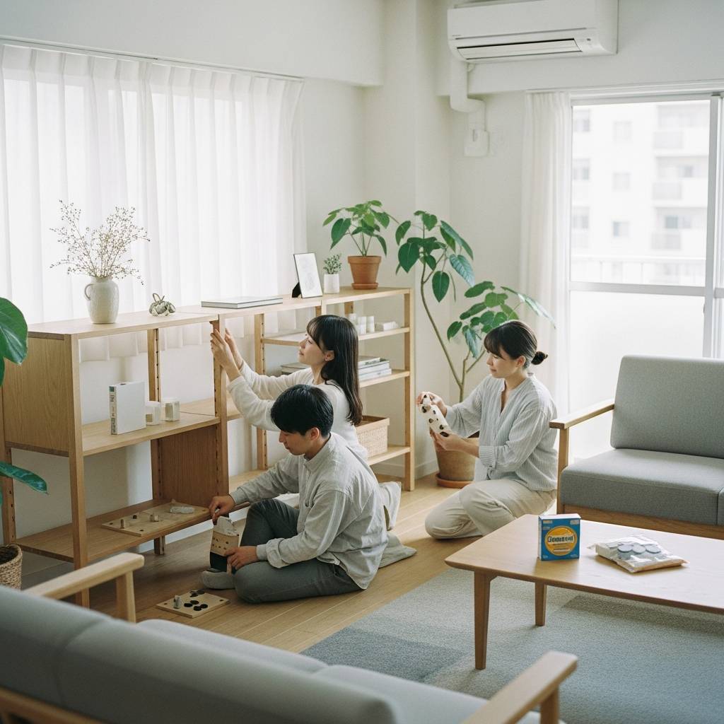 賃貸でも大丈夫！内装を損なわない家具配置と組立のコツ｜株式会社トラバース