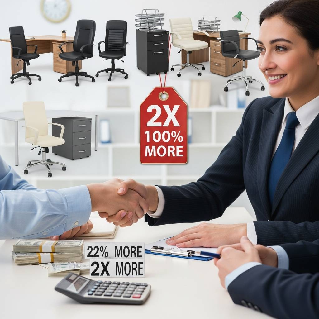 不要になったオフィス家具、買取価格を2倍にする商談テクニック大公開｜株式会社トラバース