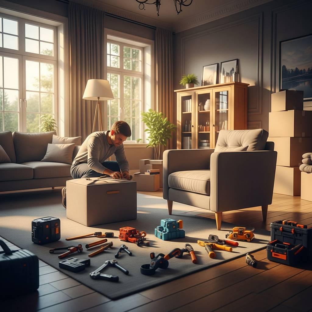 新居の完成度爆上がり！内装に合わせた家具一斉搬入とプロ並みの組立術｜株式会社トラバース