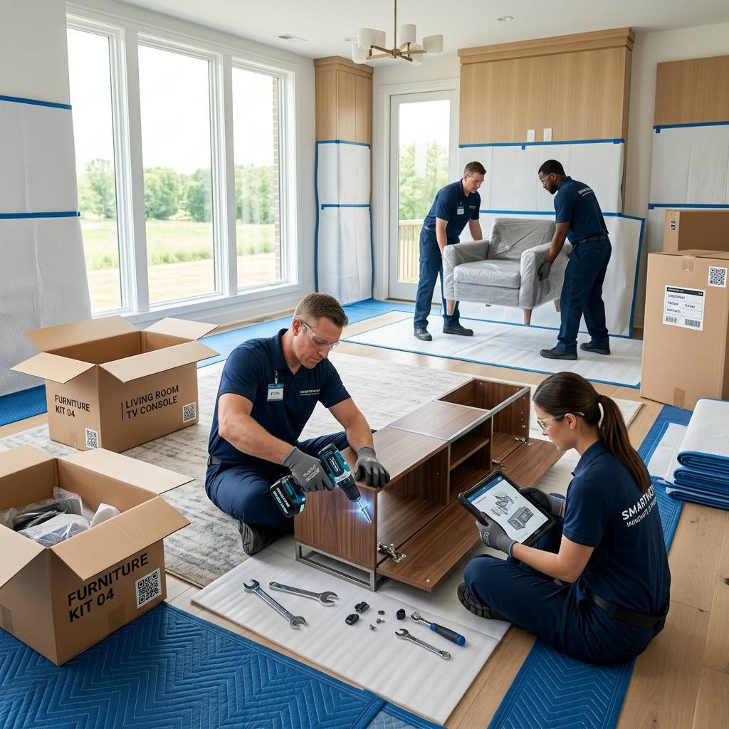 2026年最新！新居の内装を傷つけない家具一斉搬入と組立の完全ガイド｜株式会社トラバース